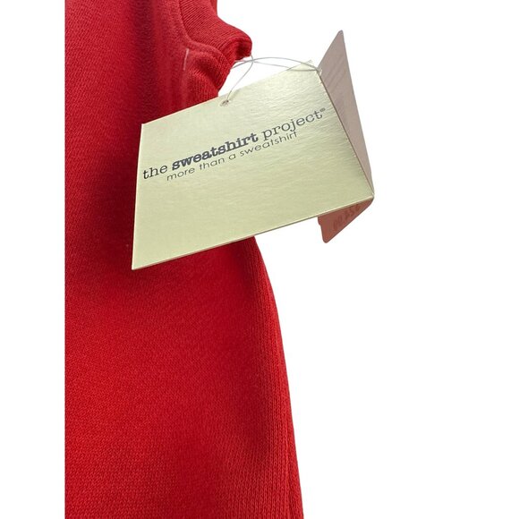 The Sweatshirt Project NWT Red Sleeveless Pullover Tank Top Large Holidays - Picture 3 of 8